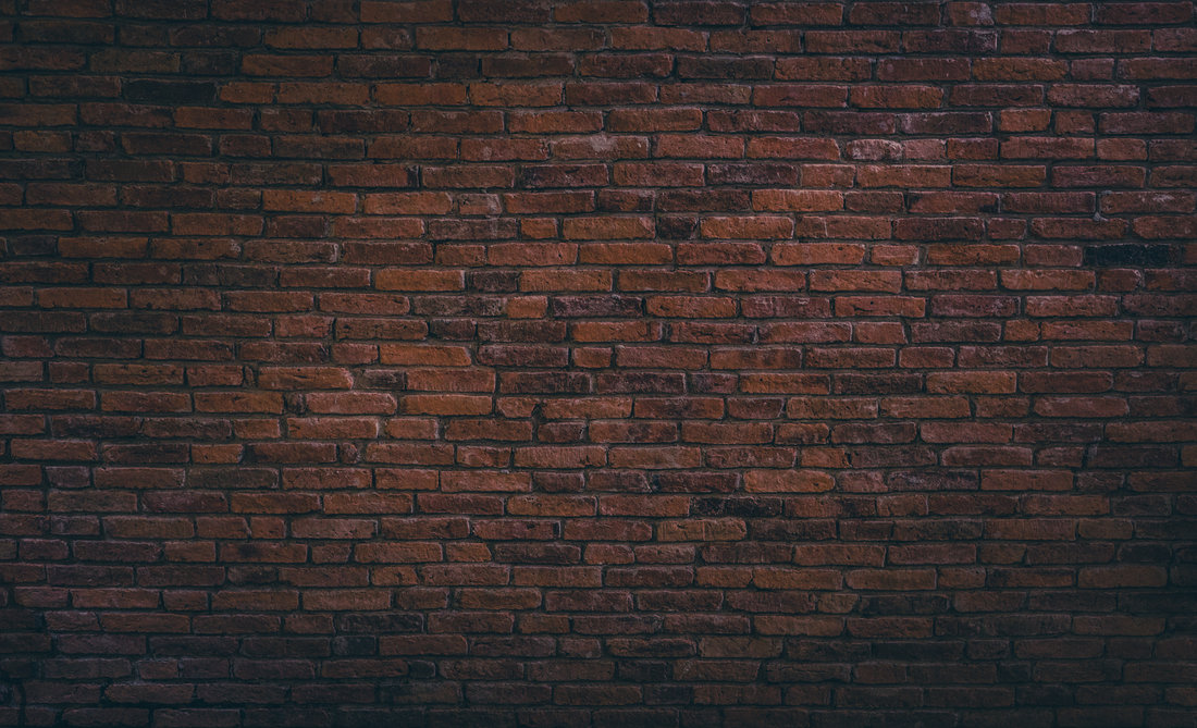 Plain brick wall